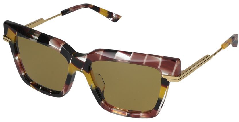 Bottega Veneta Sunglasses Bottega Veneta BV1242S 005 multicolor gold yello 53/15/140 Goud