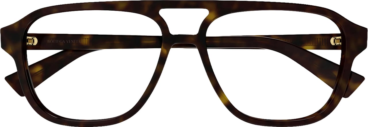 Bottega Veneta Eyeglasses Bv1294O 002 Havana Havana Transparent 56/15/145 Wit