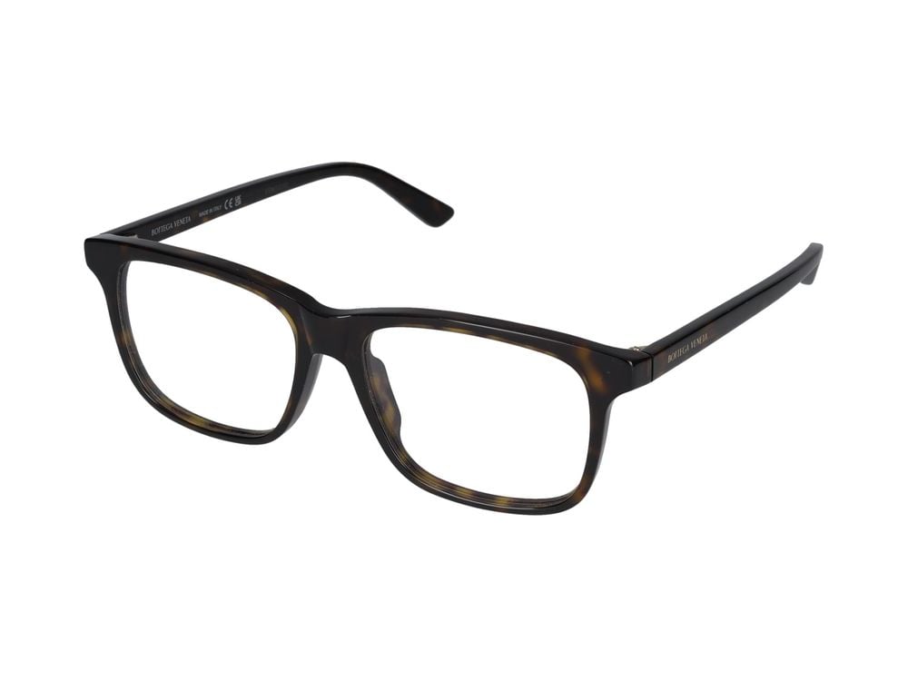 Bottega Veneta Eyeglasses Bottega Veneta BV1316O 002 Havana Havana Transpa 54/16/145 Maroon