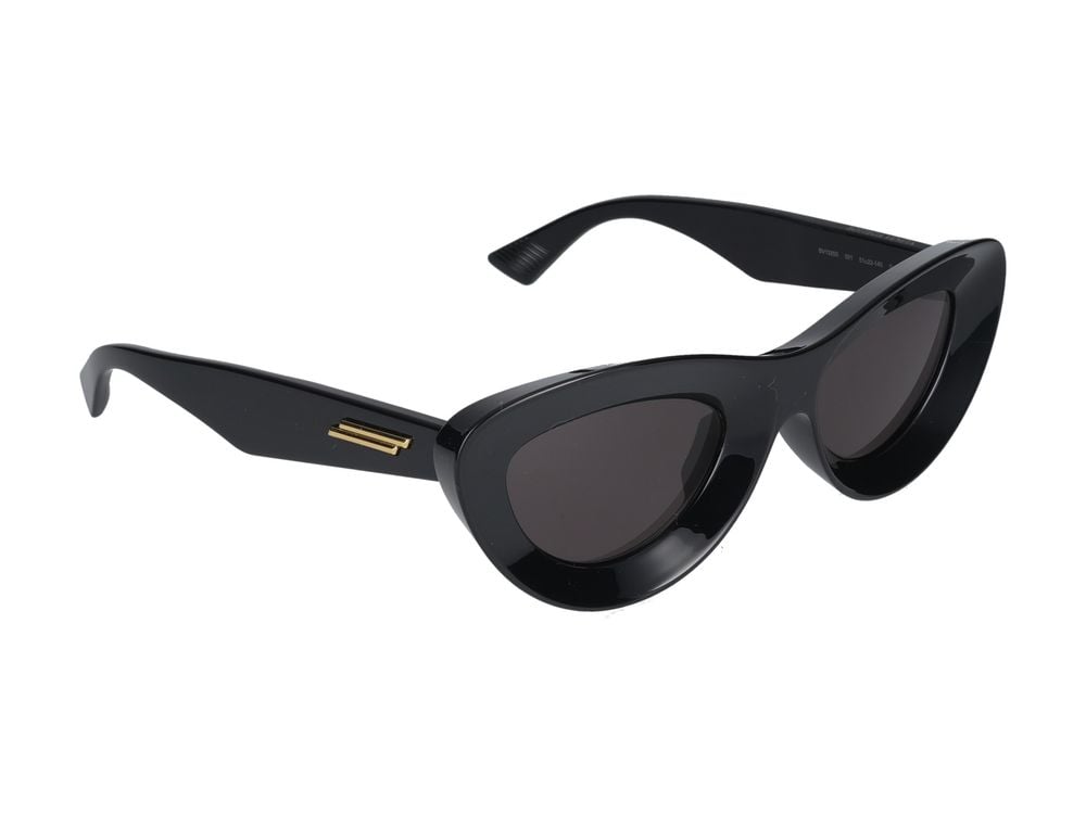 Bottega Veneta Sunglasses Bottega Veneta BV1325S 001 black black grey 51/22/140 Zwart