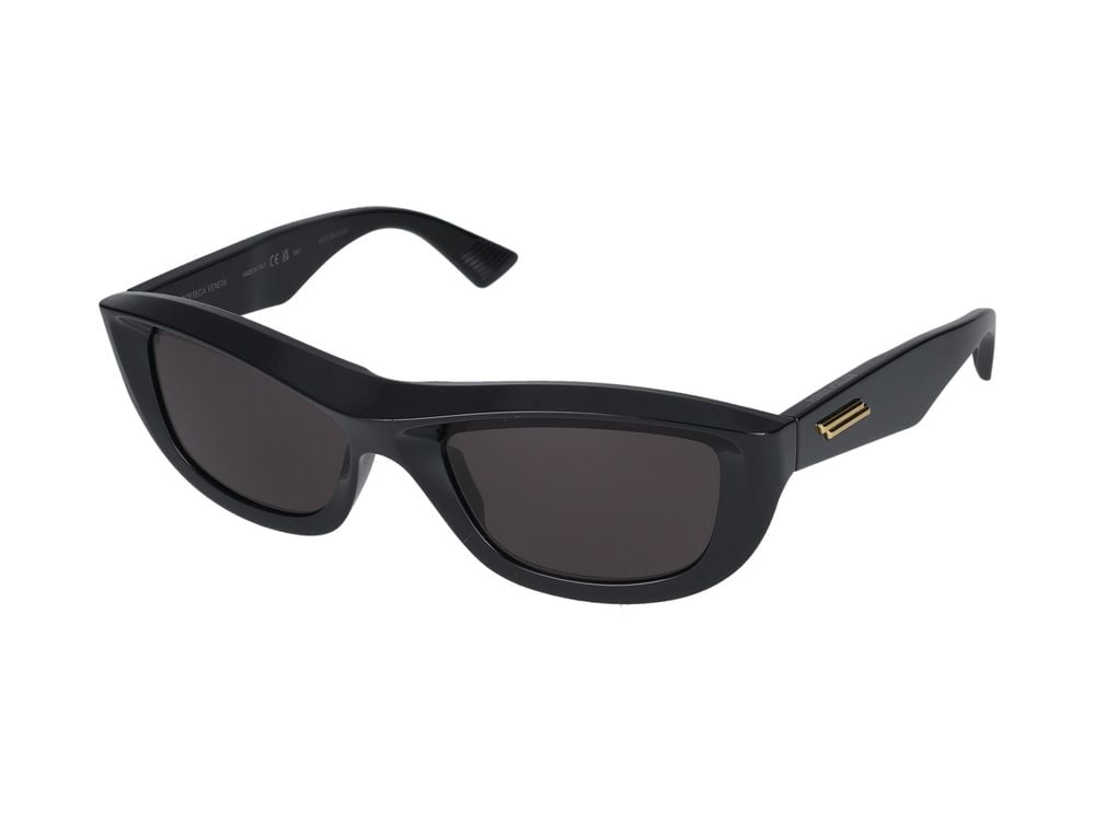 Bottega Veneta Sunglasses Bottega Veneta BV1326S 001 black black grey 54/19/140 Grijs