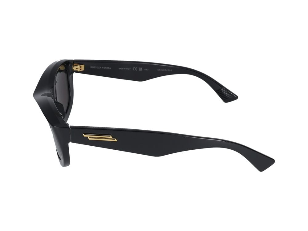Bottega Veneta Sunglasses Bottega Veneta BV1326S 001 black black grey 54/19/140 Grijs