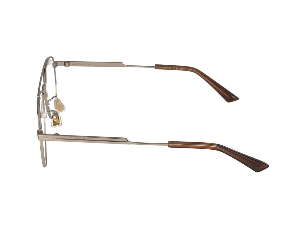 Bottega Veneta Eyeglasses Bottega Veneta BV1340OK 003 gold gold transparent 54/18/145 Maroon