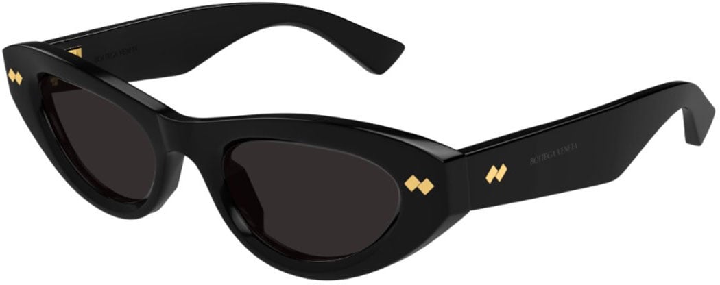 Bottega Veneta Sunglasses Bottega Veneta BV1350S 001 black black grey 50/21/140 Zwart