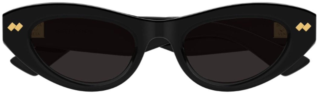 Bottega Veneta Sunglasses Bottega Veneta BV1350S 001 black black grey 50/21/140 Zwart