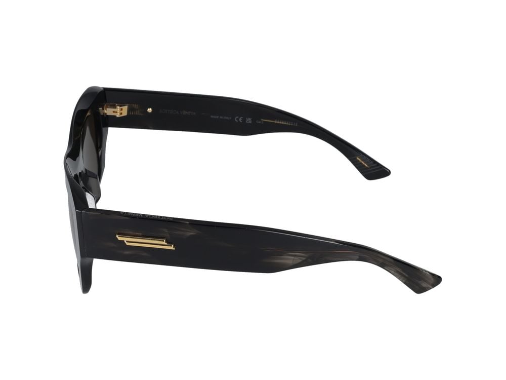 Bottega Veneta Sunglasses Bottega Veneta BV1357S 002 black black brown 50/21/140 Grijs