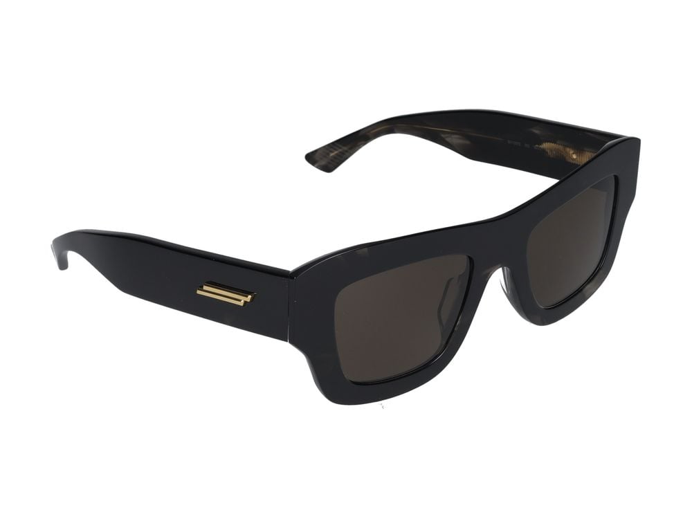 Bottega Veneta Sunglasses Bottega Veneta BV1357S 002 black black brown 50/21/140 Grijs