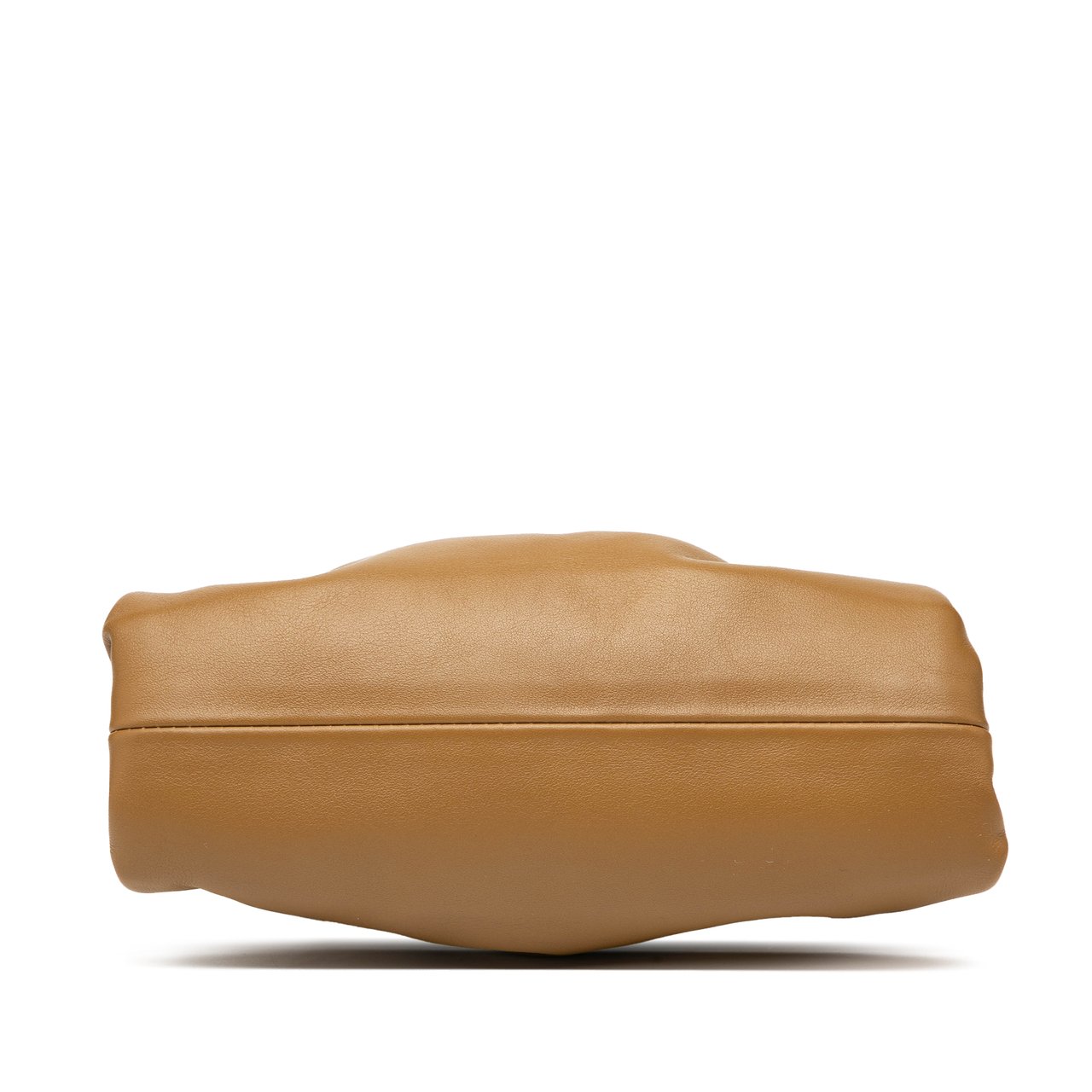 Bottega Veneta Lambskin The Mini Pouch Crossbody Bruin