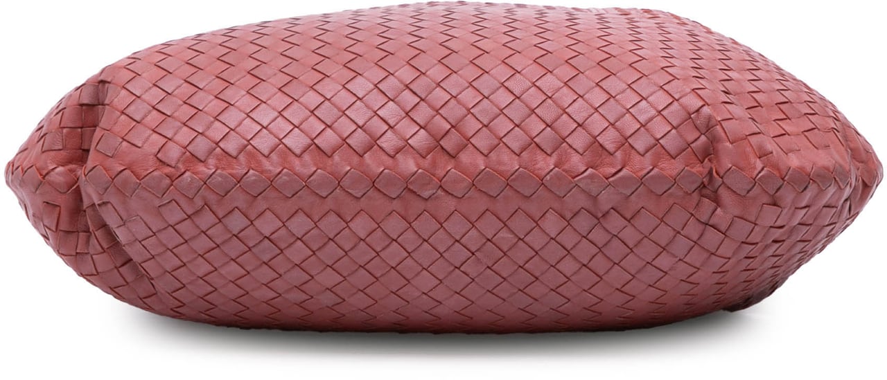 Bottega Veneta Nappa Intrecciato Tote Rood