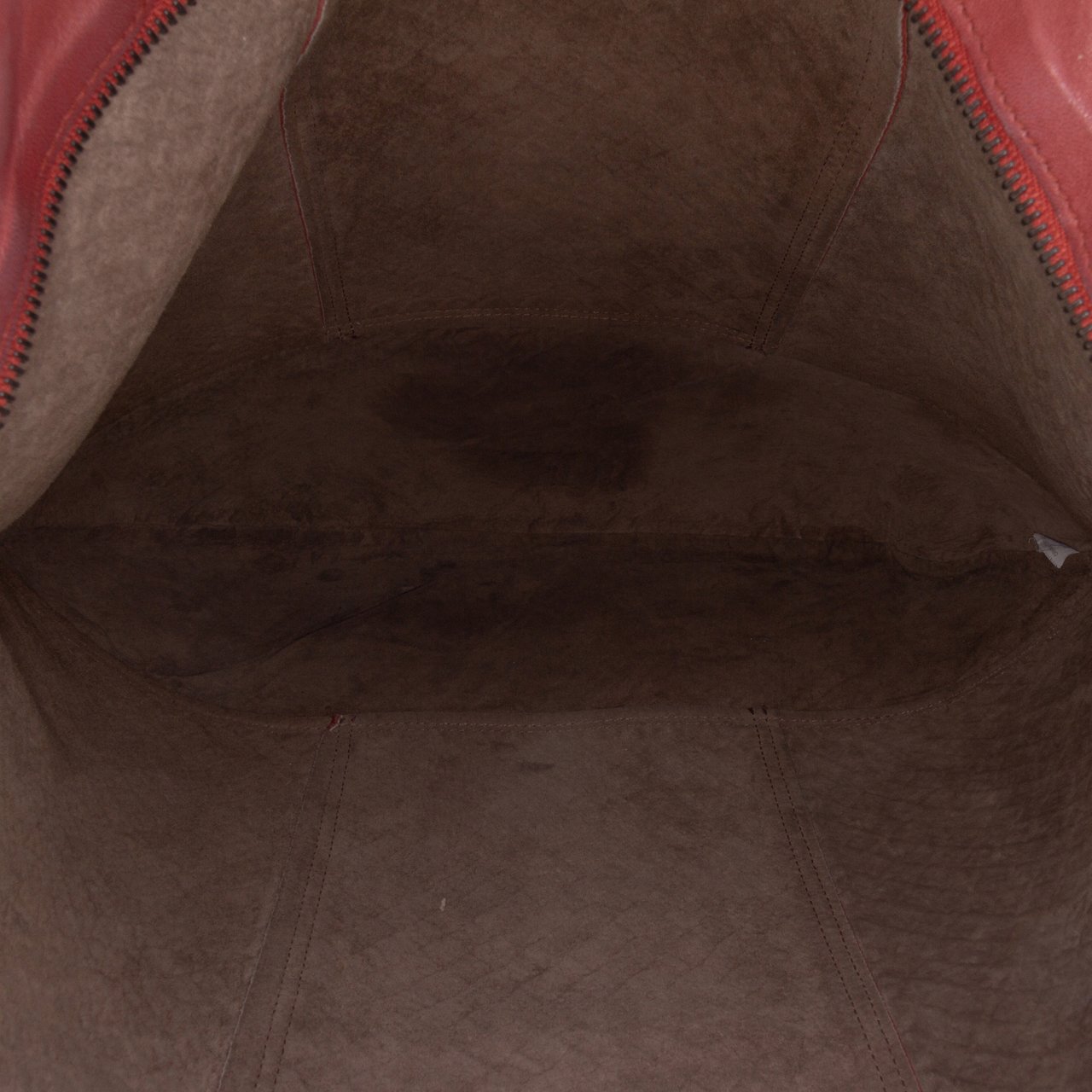 Bottega Veneta Nappa Intrecciato Tote Rood