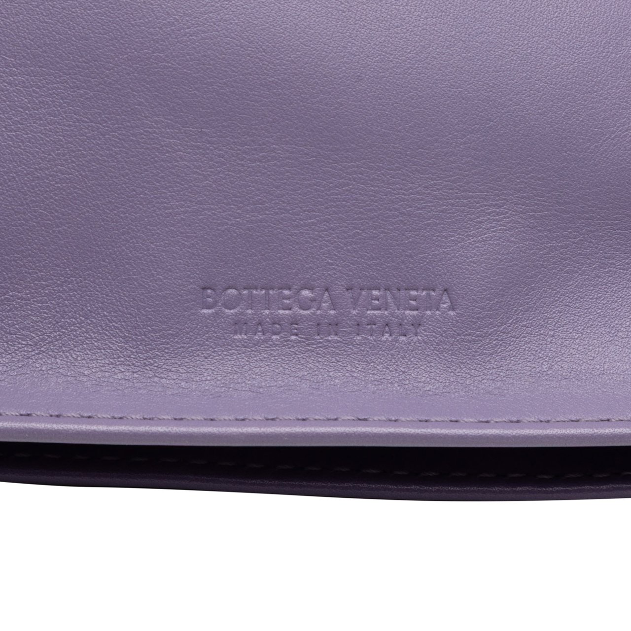 Bottega Veneta Mini Calfskin BV Twist Bag Paars