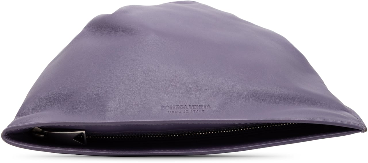 Bottega Veneta Mini Calfskin BV Twist Bag Paars
