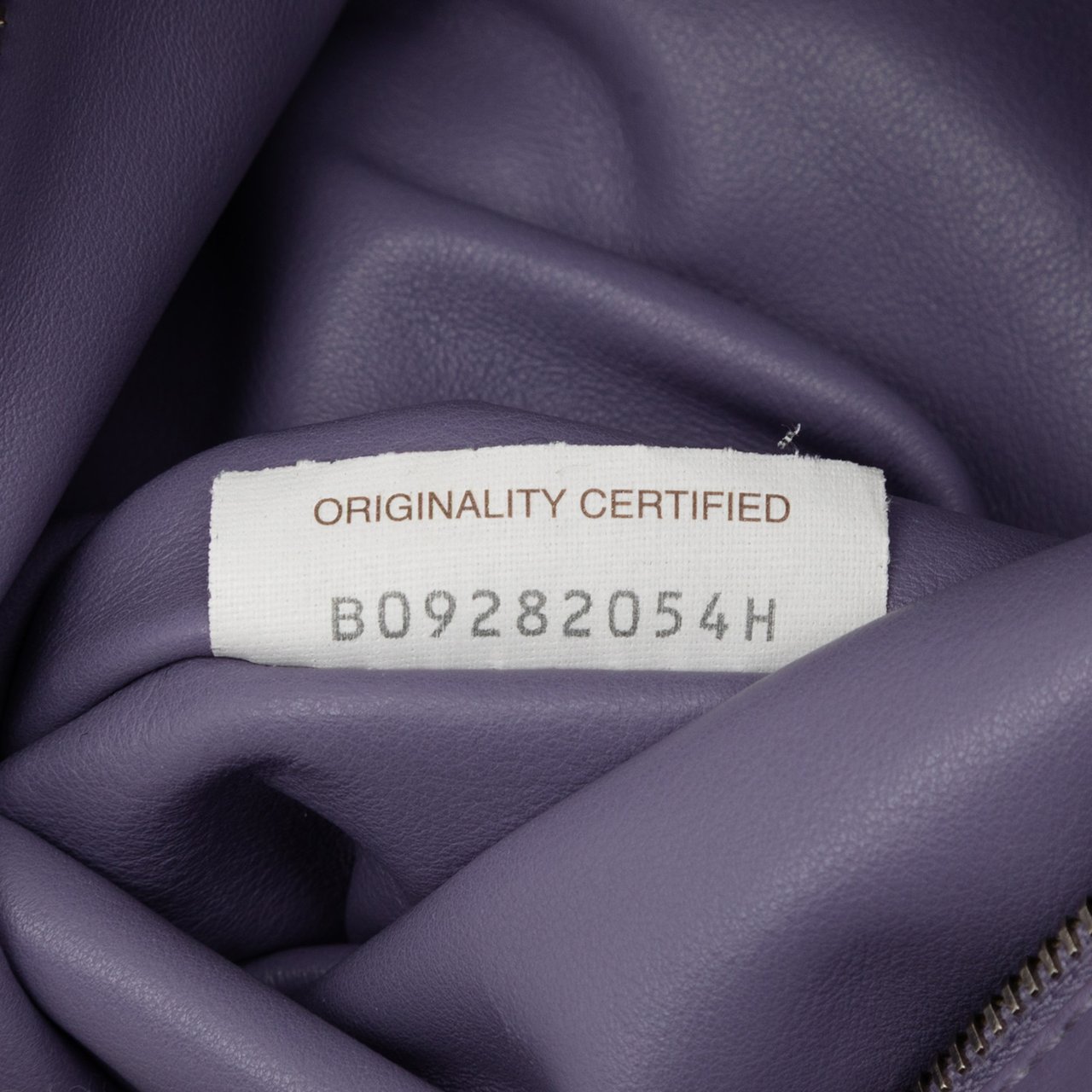 Bottega Veneta Mini Calfskin BV Twist Bag Paars