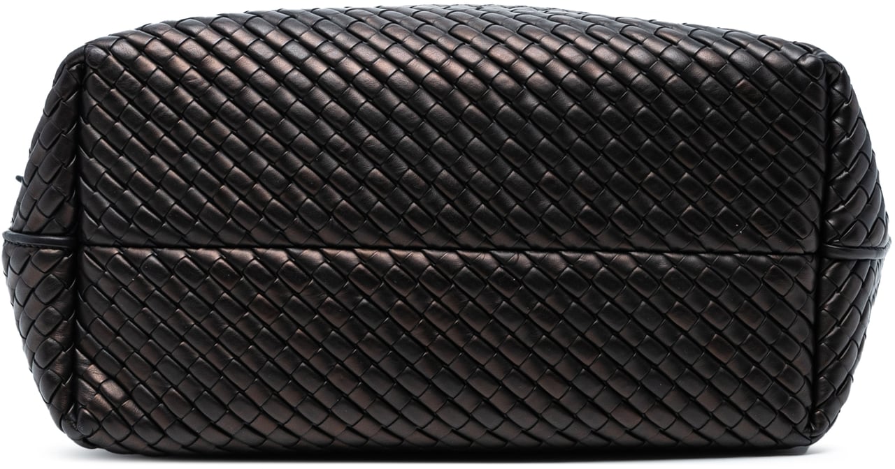 Bottega Veneta Nappa Intrecciato Imperatore Convertible Tote Bruin