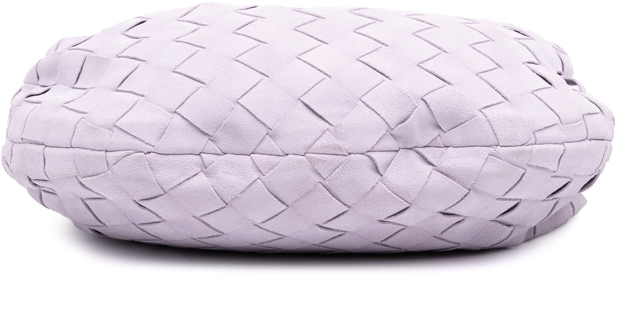 Bottega Veneta Mini Suede Intrecciato Jodie Paars