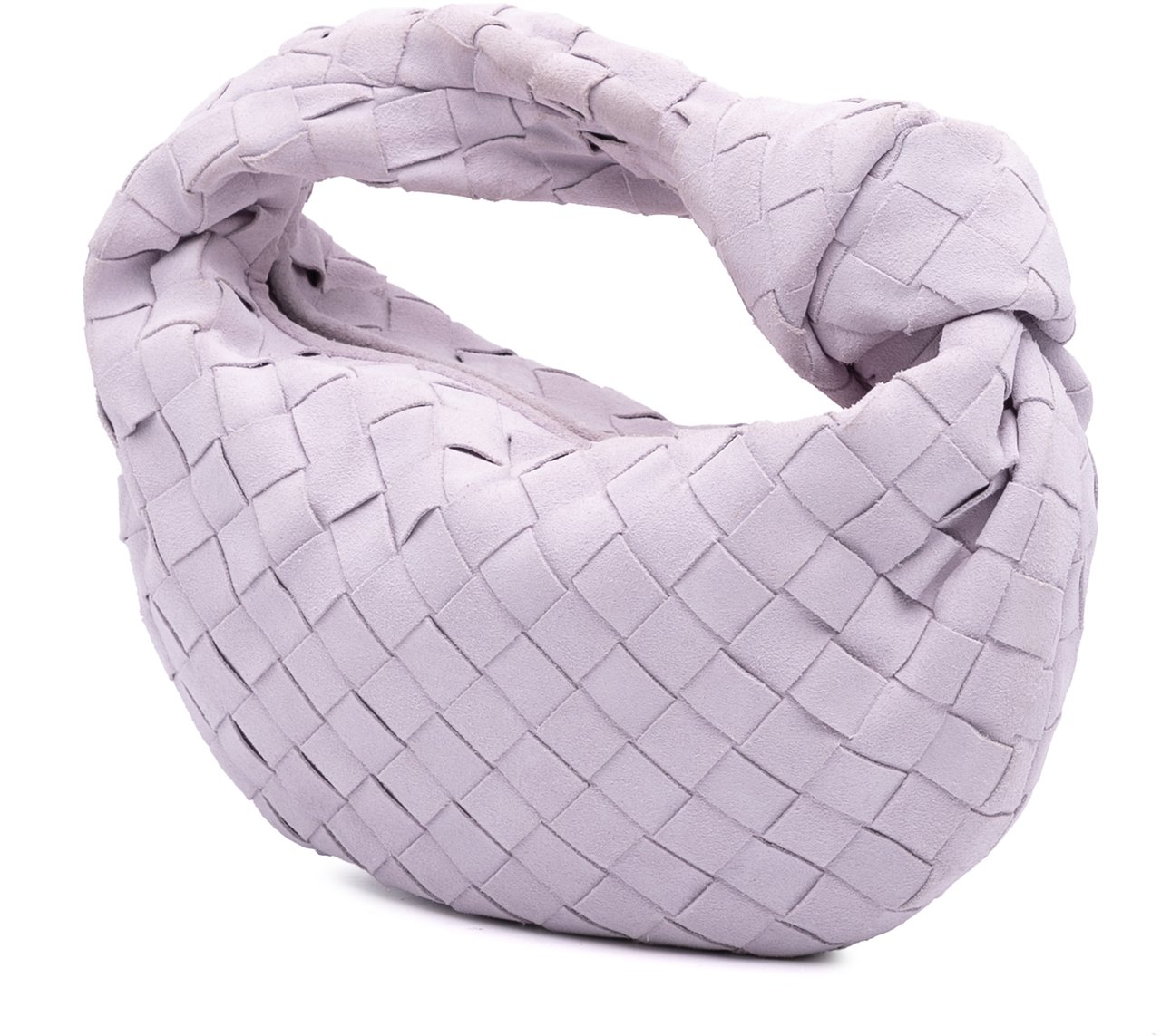Bottega Veneta Mini Suede Intrecciato Jodie Paars
