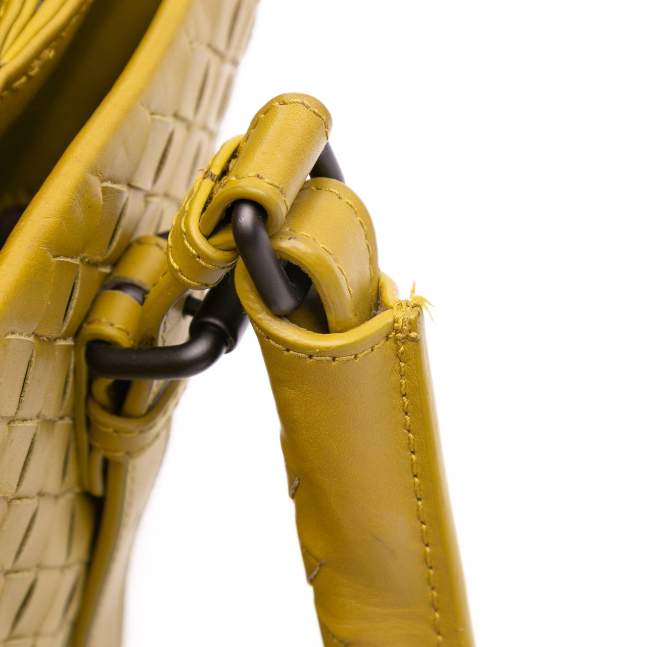 Bottega Veneta Medium Nappa Intrecciato Roma Tote Geel