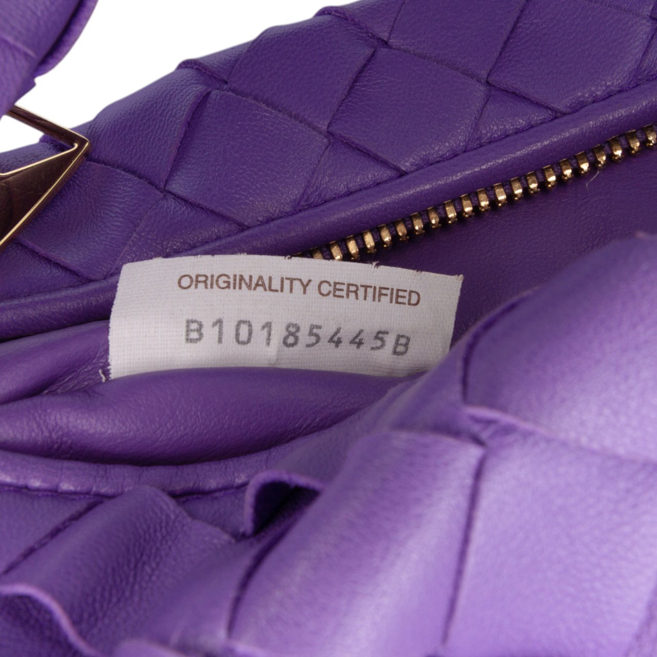 Bottega Veneta Mini Nappa Intrecciato Jodie Paars