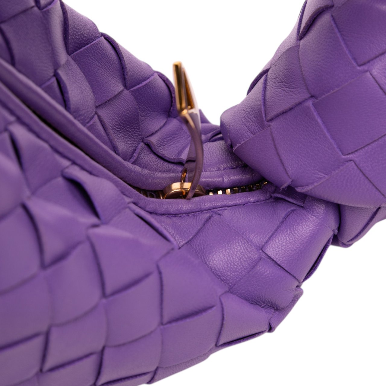 Bottega Veneta Mini Nappa Intrecciato Jodie Paars