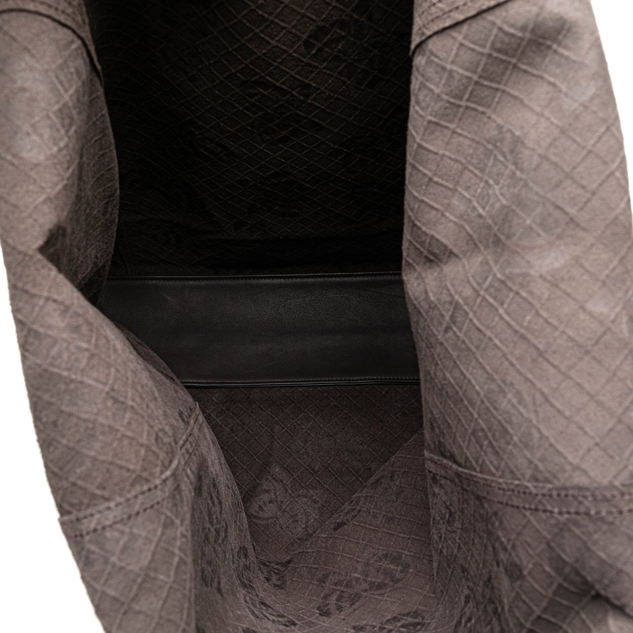 Bottega Veneta Leather Intrecciomirage Butterfly Tote Bruin