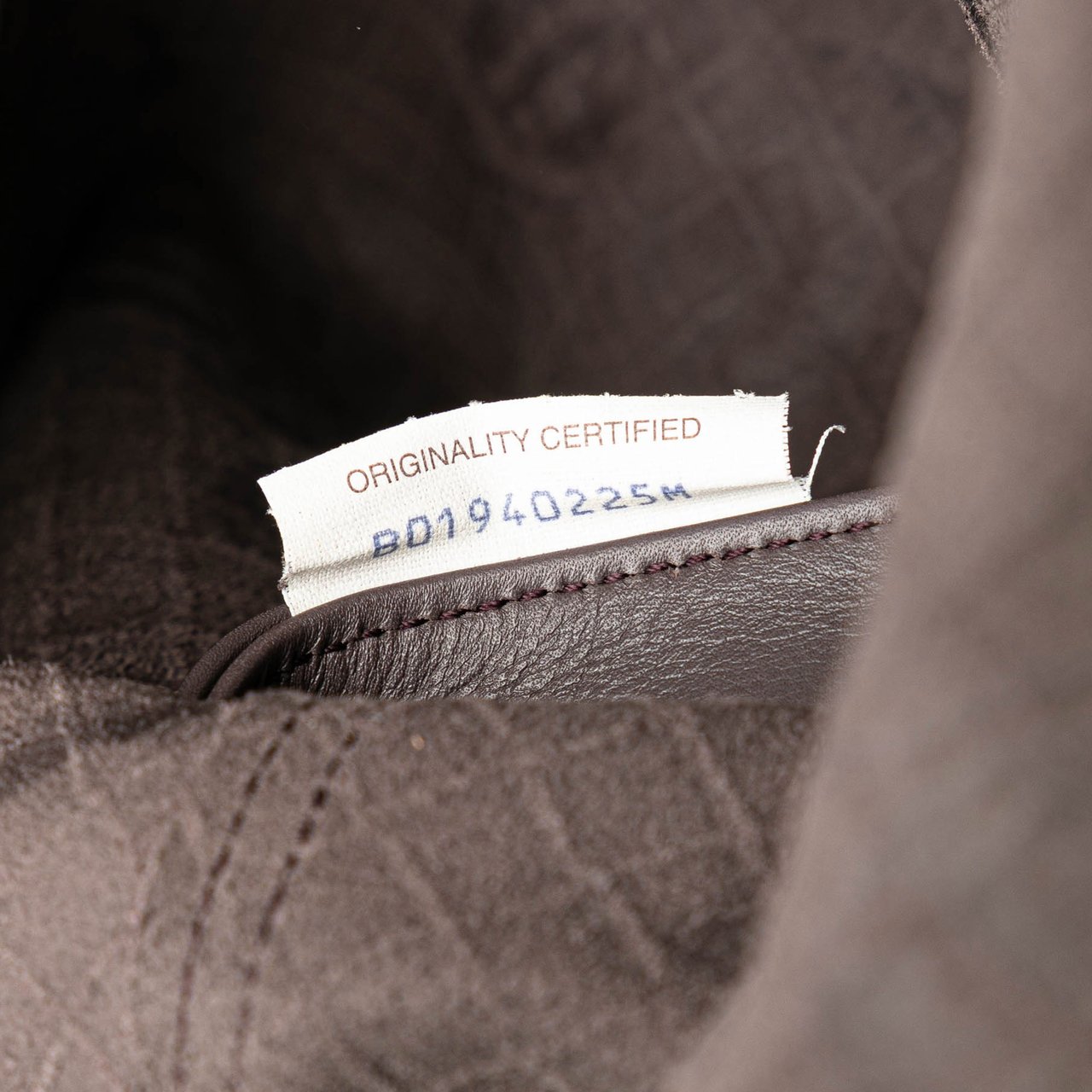 Bottega Veneta Leather Intrecciomirage Butterfly Tote Bruin