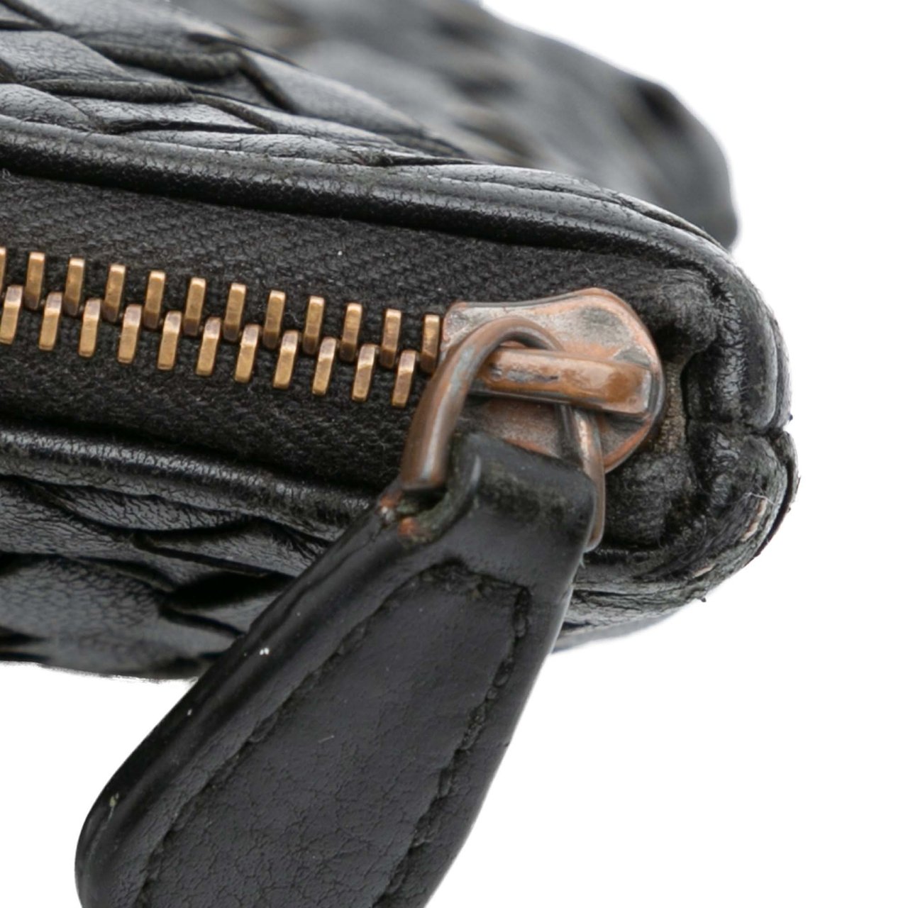 Bottega Veneta Nappa Intrecciato Clutch Zwart