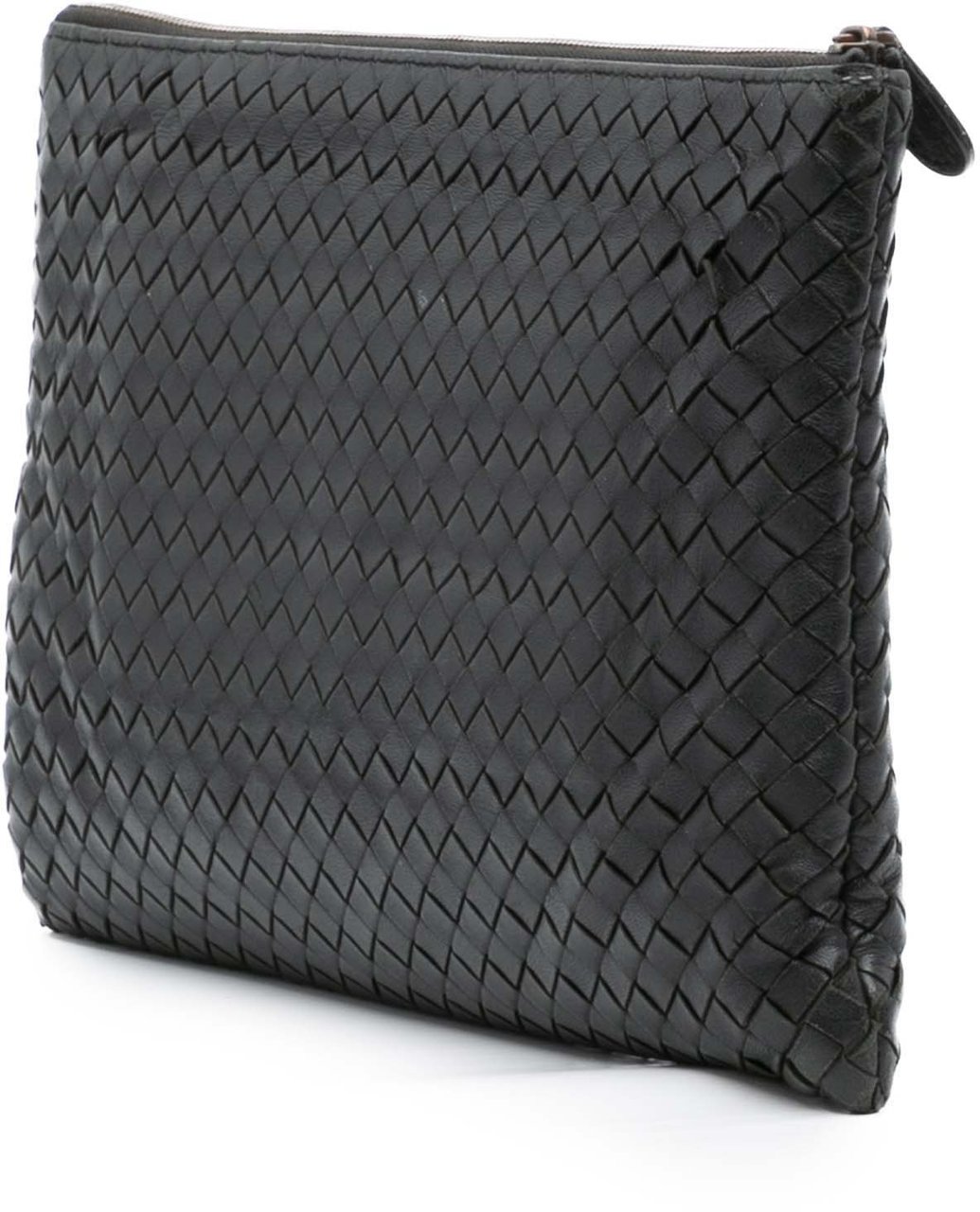 Bottega Veneta Nappa Intrecciato Clutch Zwart