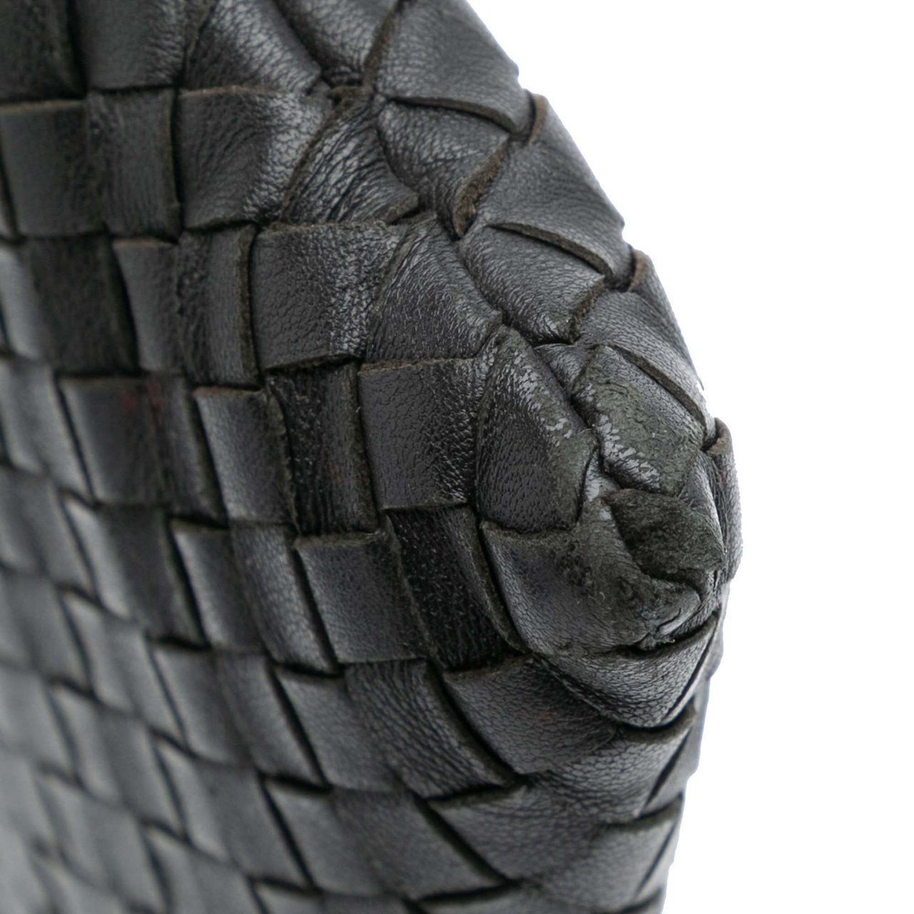 Bottega Veneta Nappa Intrecciato Clutch Zwart