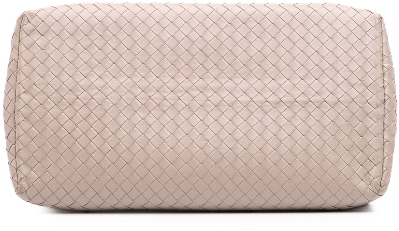 Bottega Veneta Medium Nappa Intrecciato Roma Tote Bruin