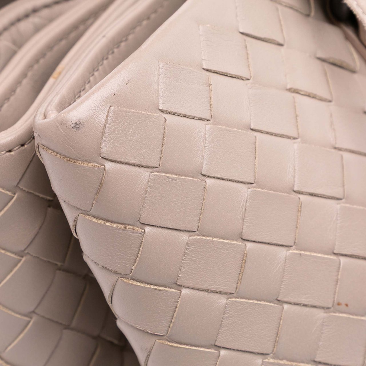 Bottega Veneta Medium Nappa Intrecciato Roma Tote Bruin