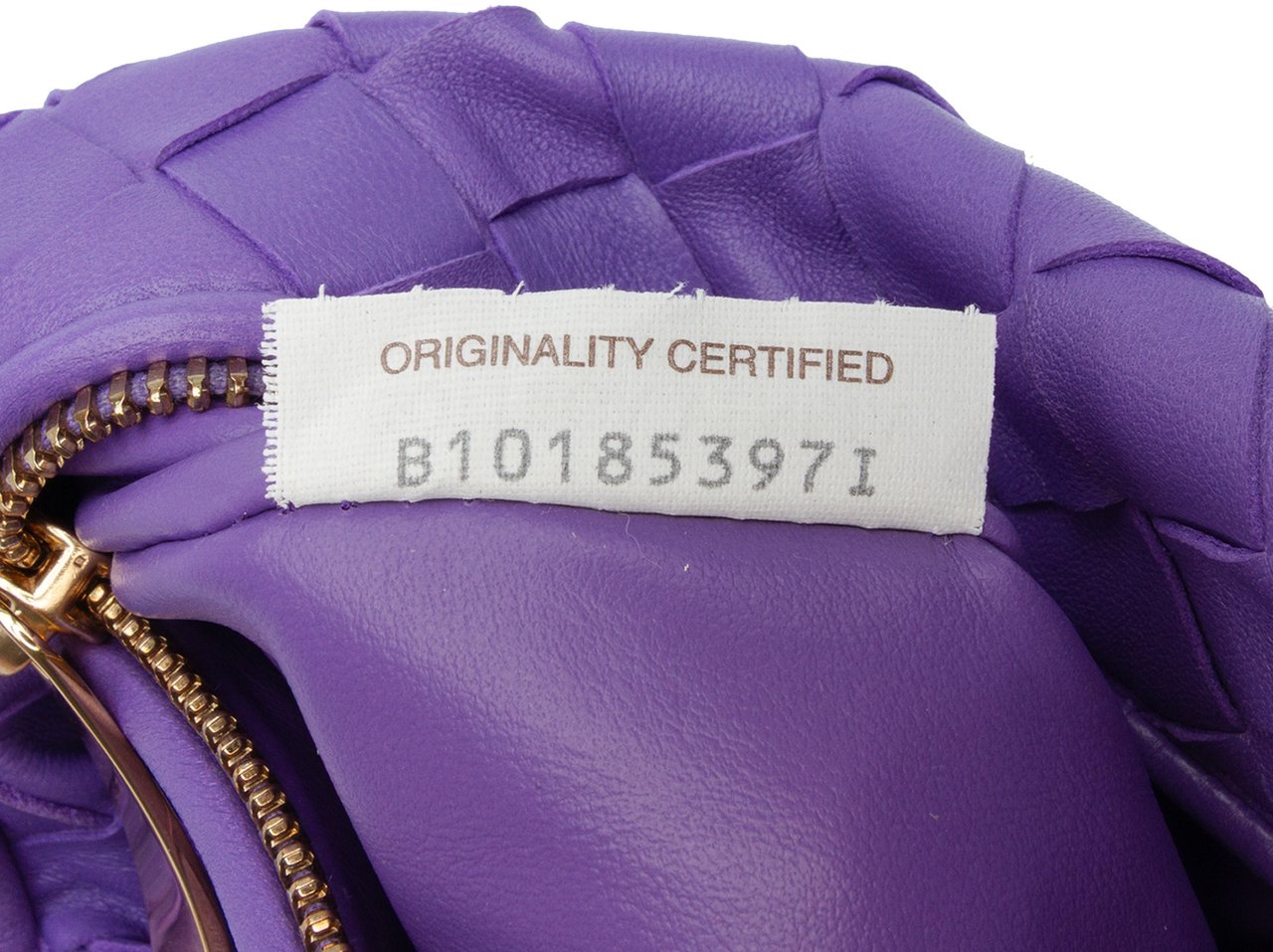 Bottega Veneta Mini Nappa Intrecciato Jodie Paars