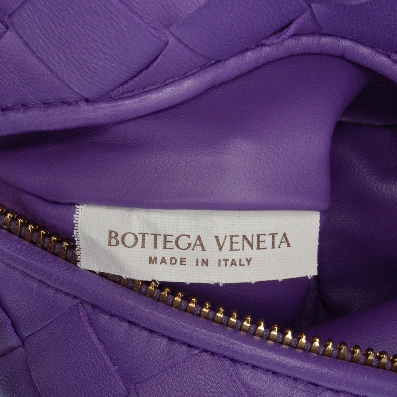 Bottega Veneta Mini Nappa Intrecciato Jodie Paars