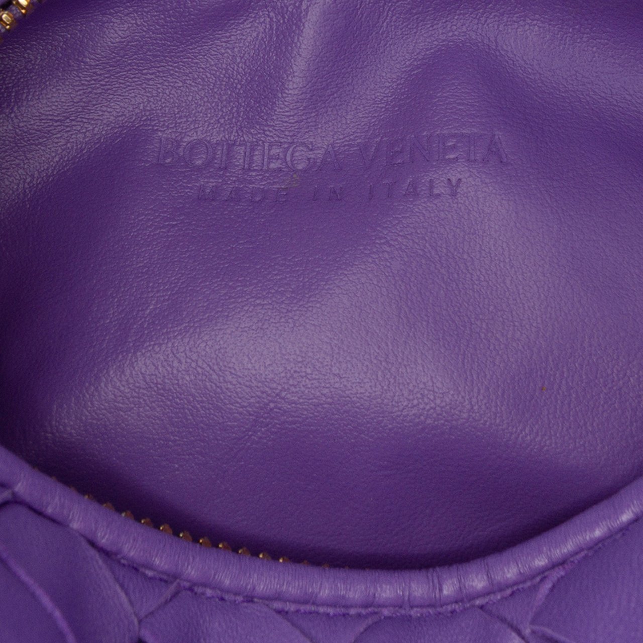Bottega Veneta Mini Nappa Intrecciato Jodie Paars