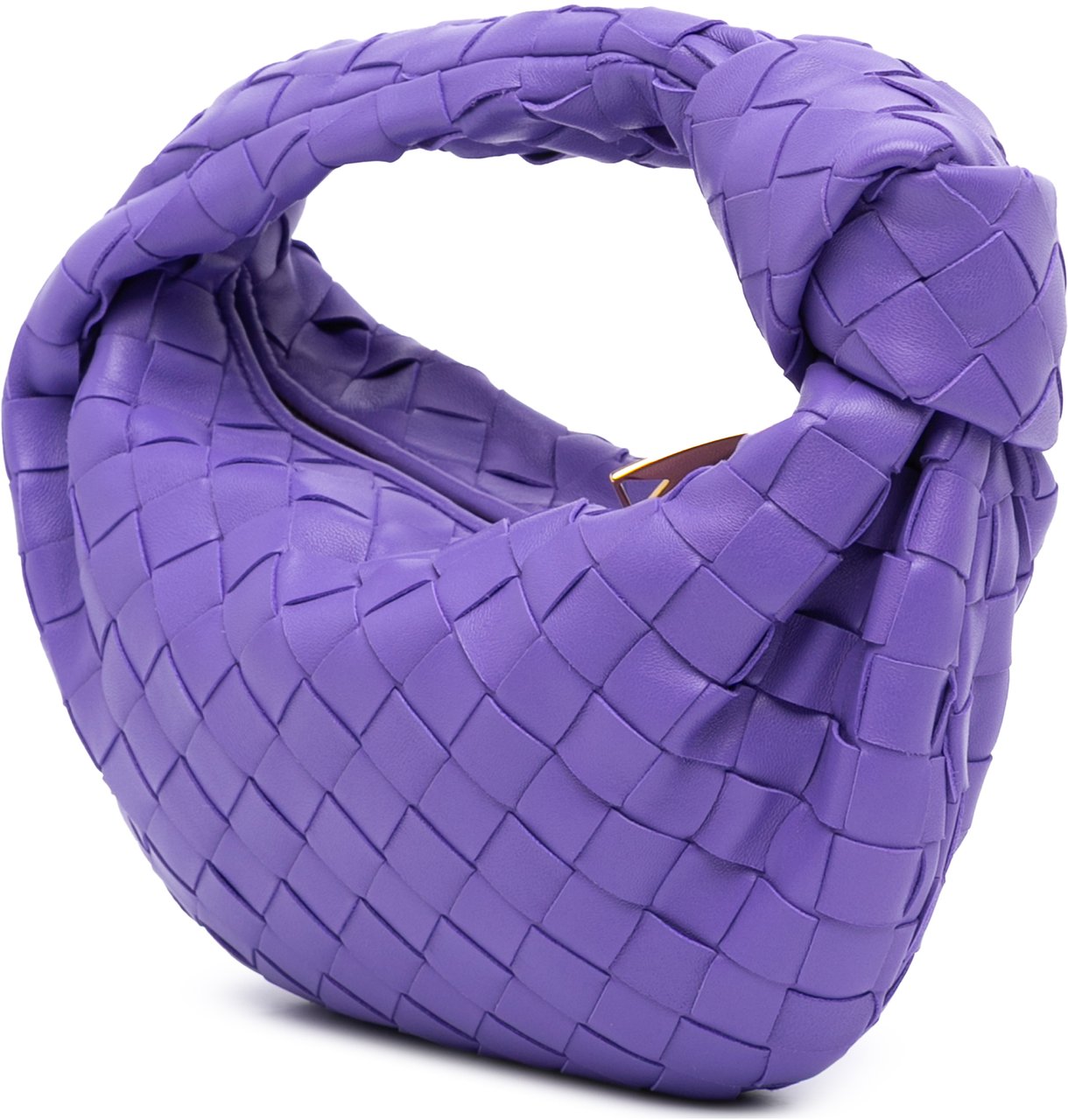 Bottega Veneta Mini Nappa Intrecciato Jodie Paars