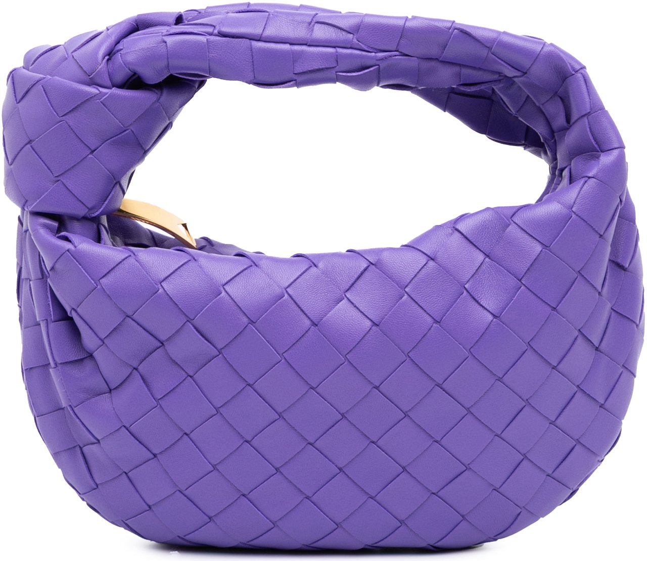 Bottega Veneta Mini Nappa Intrecciato Jodie Paars