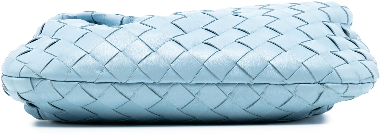 Bottega Veneta Mini Nappa Intrecciato Jodie Blauw