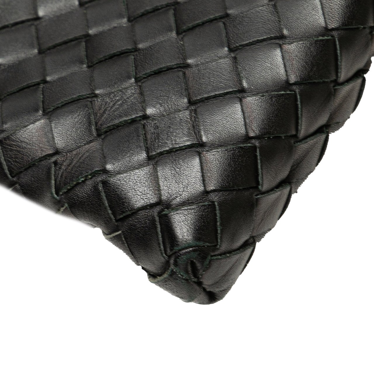 Bottega Veneta Nappa Intrecciato VN Crossbody Zwart