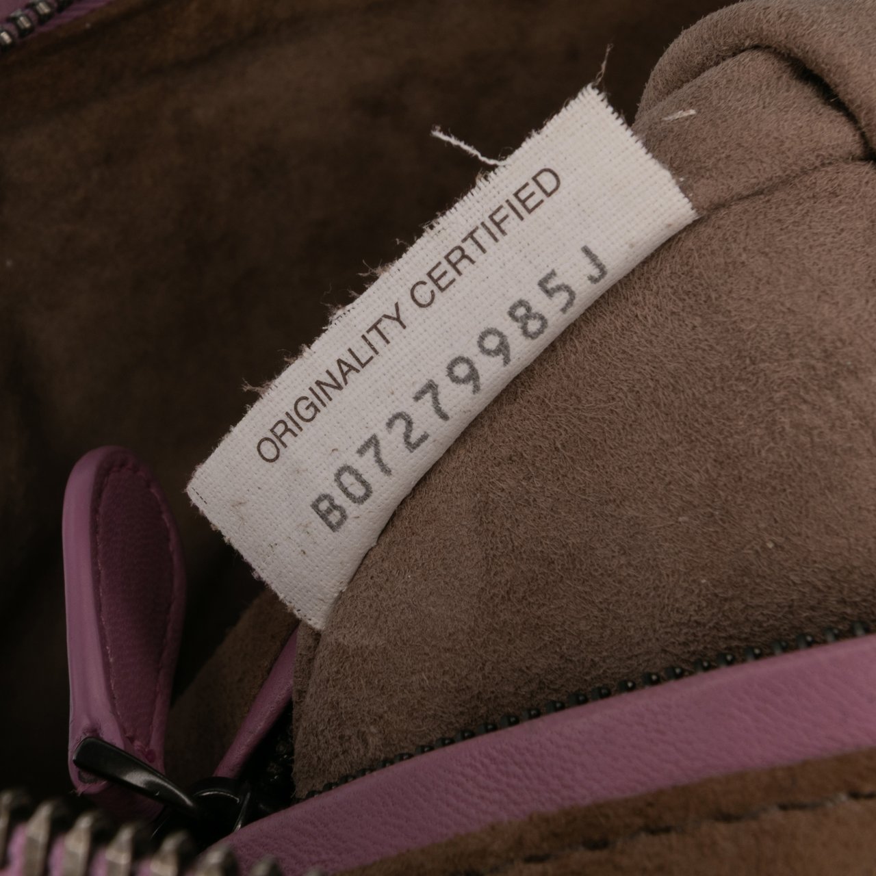Bottega Veneta Nappa Intrecciato Nodini Crossbody Roze