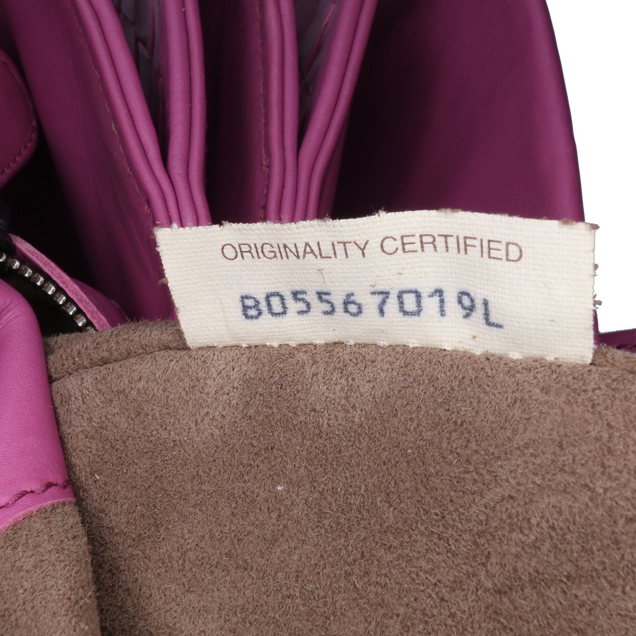 Bottega Veneta Medium Nappa Intrecciato Roma Tote Paars