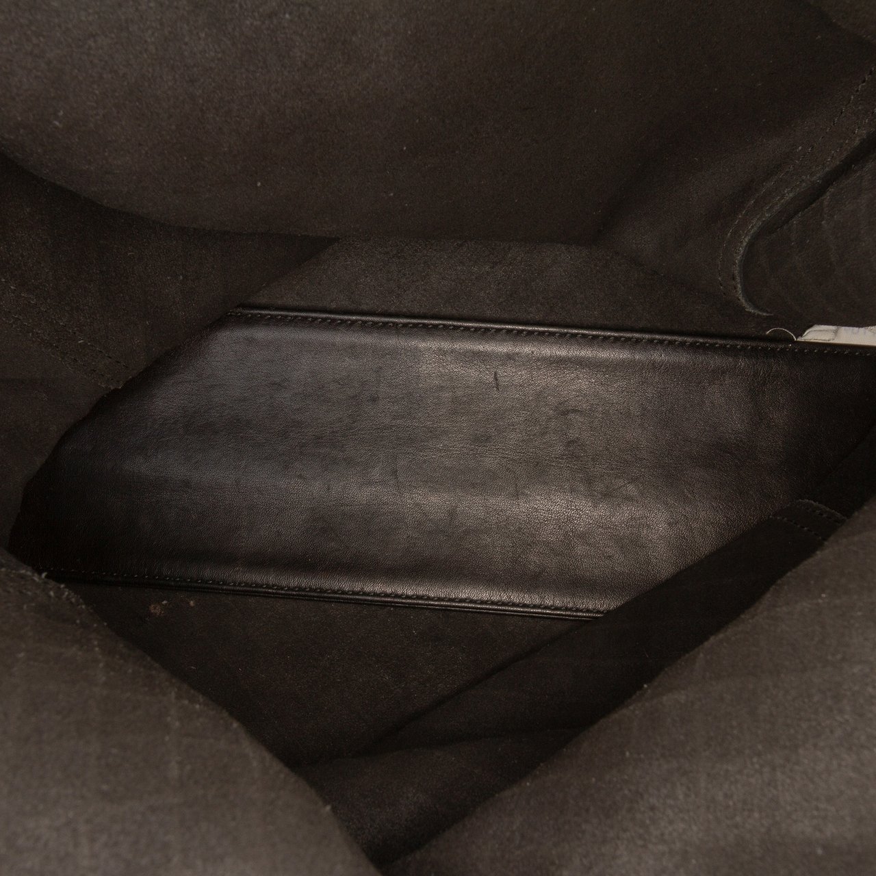 Bottega Veneta Leather Intrecciomirage Tote Zwart