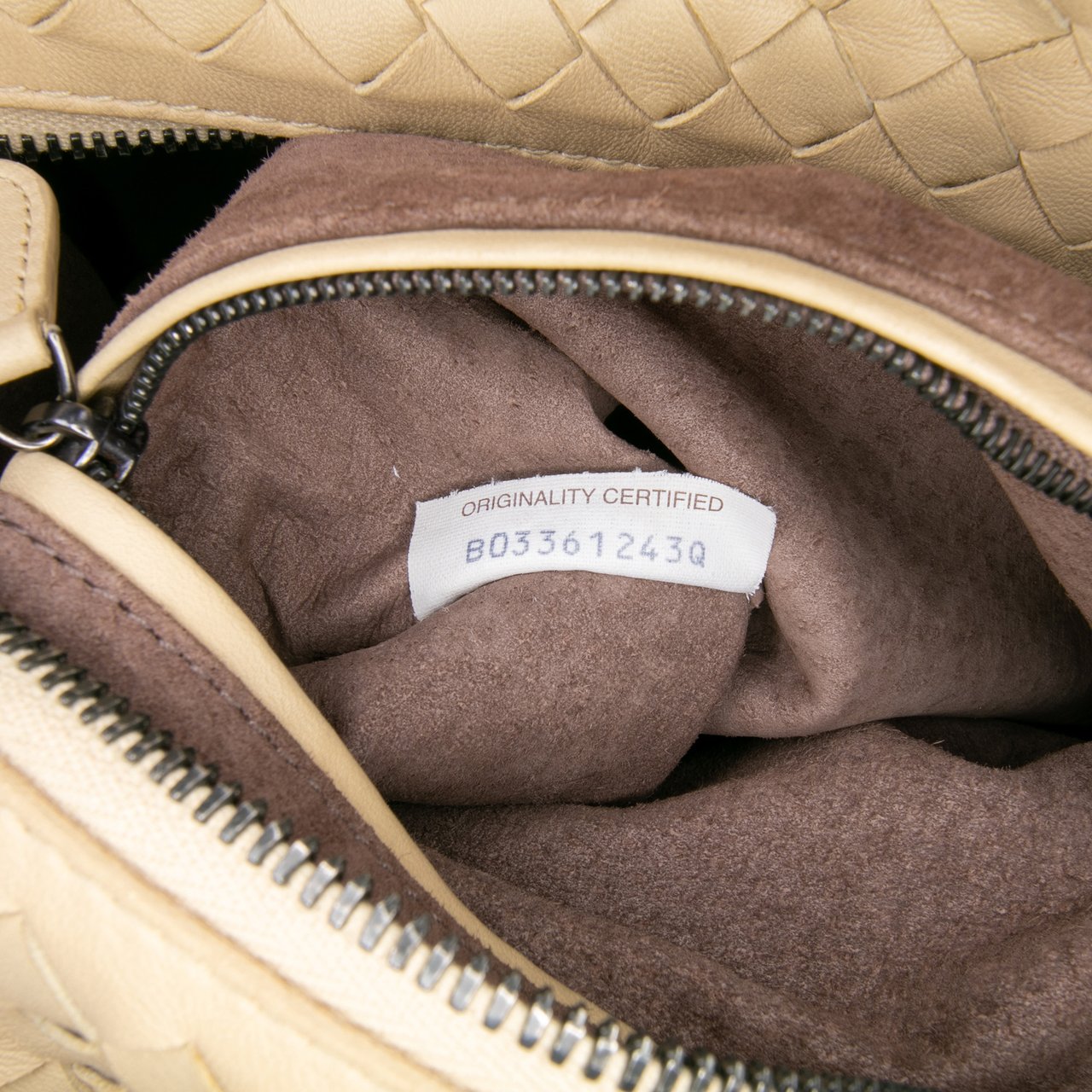 Bottega Veneta Nappa Intrecciato Brick Tote Bruin