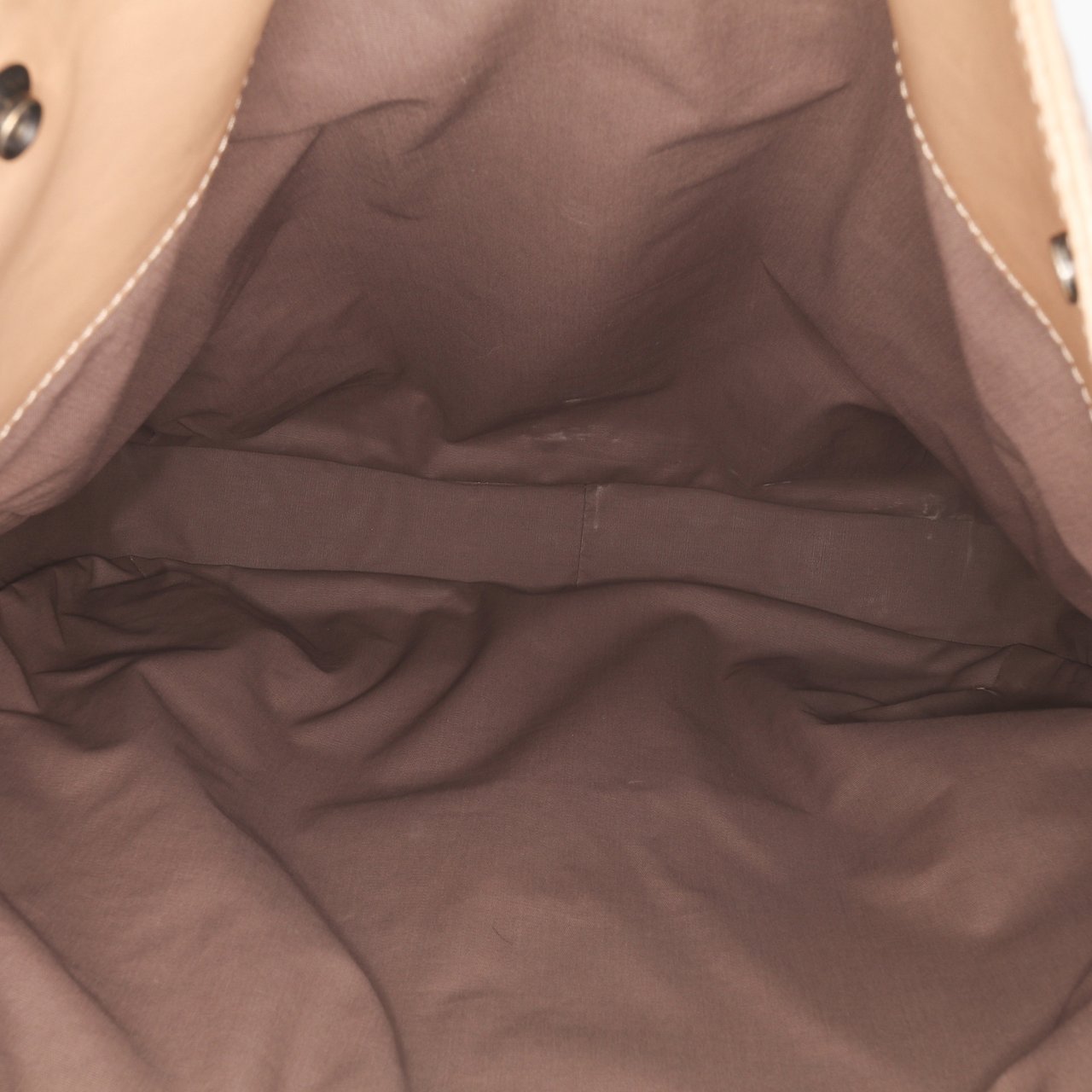 Bottega Veneta Intrecciomirage Trimmed Leather Crossbody Bruin