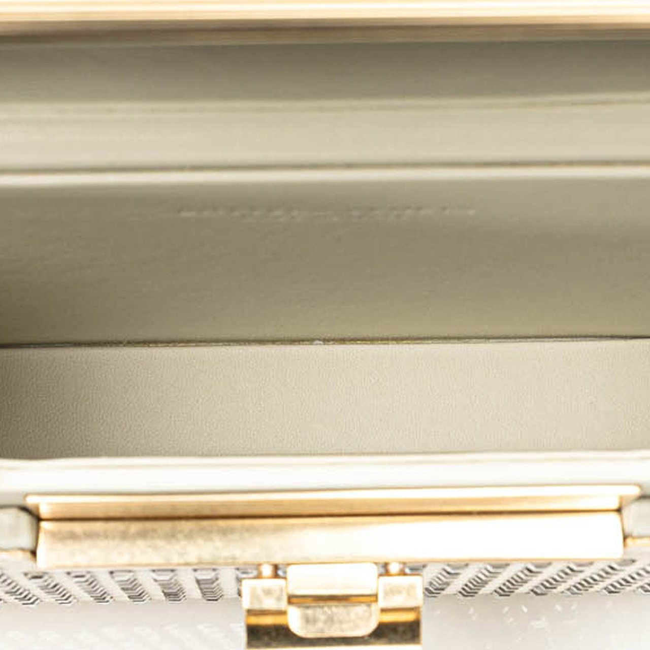 Bottega Veneta Crystal Embellished Canvas Daisey Crossbody Bruin