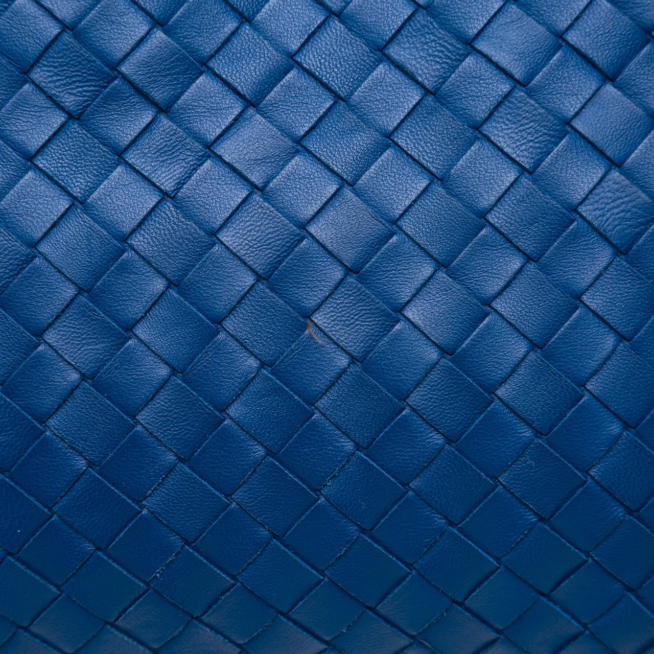 Bottega Veneta Nappa Intrecciato Duo Shoulder Bag Blauw