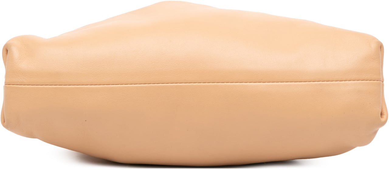 Bottega Veneta Lambskin The Mini Pouch Crossbody Bruin