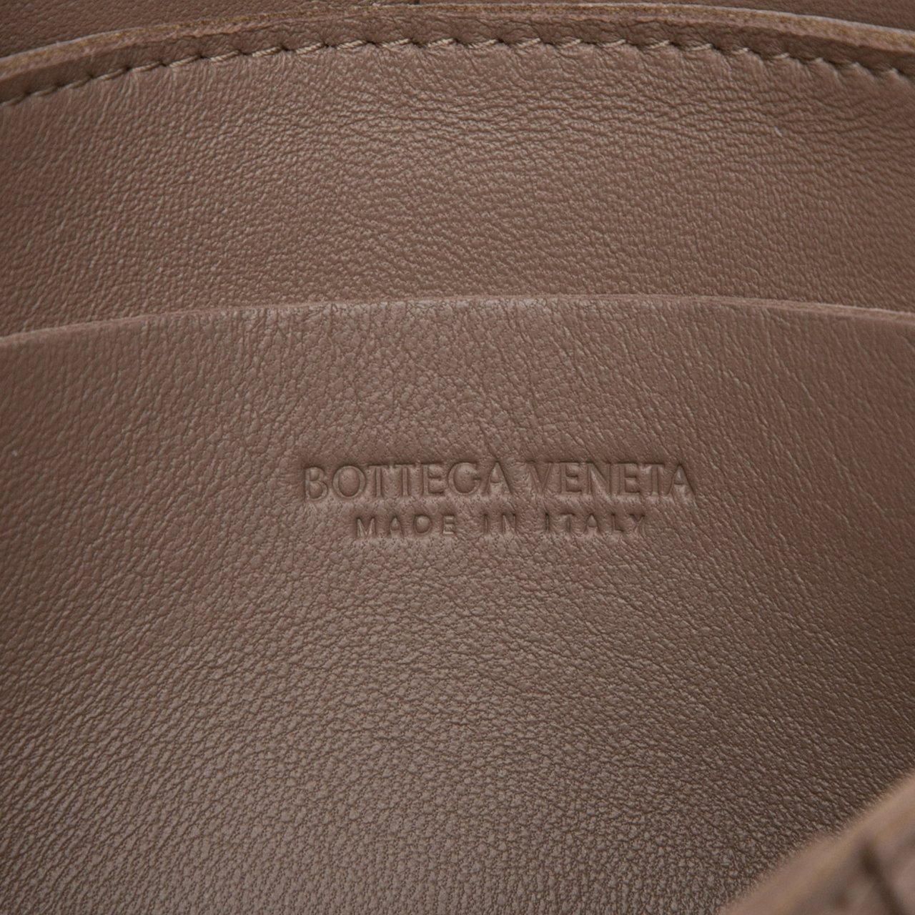 Bottega Veneta Mini Nappa Intrecciato Cassette Belt Bag Bruin