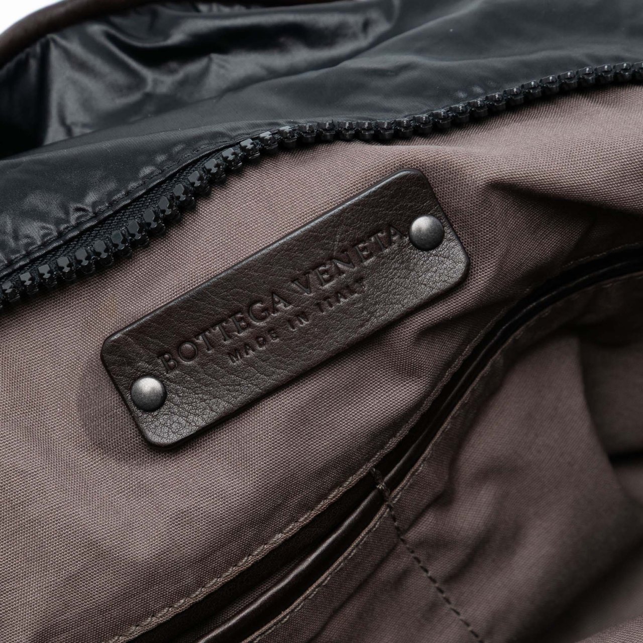 Bottega Veneta Nylon Spinnaker Tote Zwart