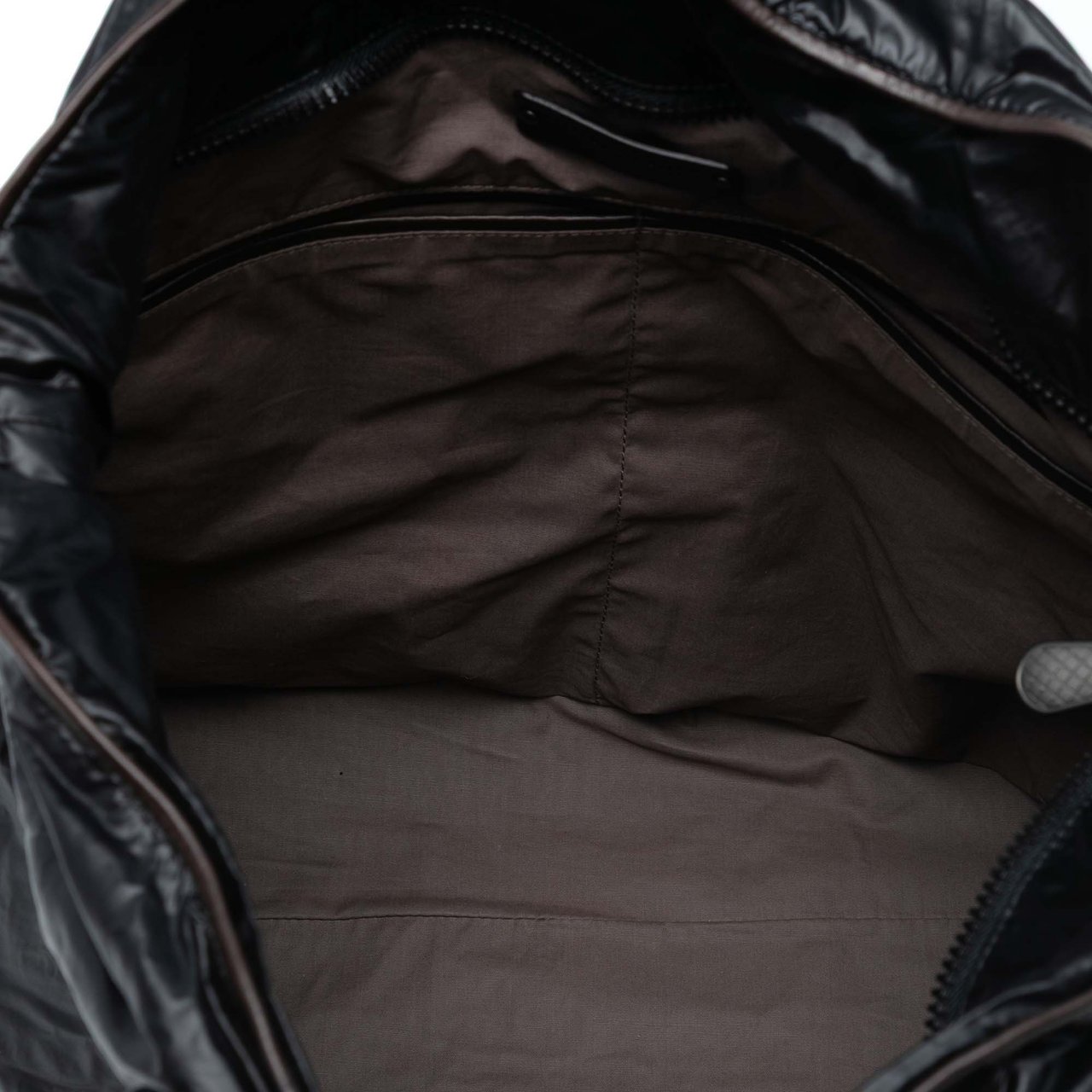 Bottega Veneta Nylon Spinnaker Tote Zwart