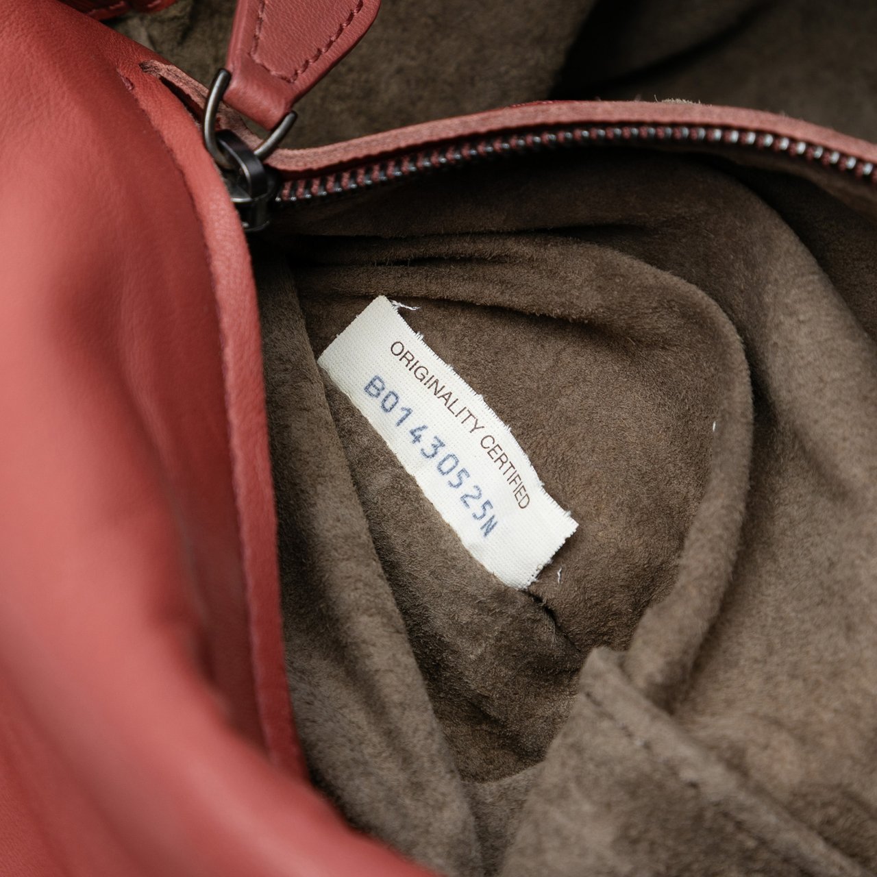 Bottega Veneta Nappa Intrecciato Flap Satchel Oranje