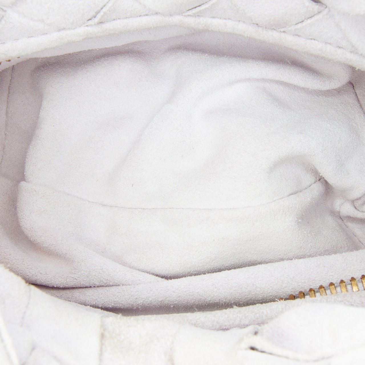 Bottega Veneta Mini Suede Intrecciato Jodie Paars